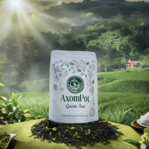AxomPot Green Tea - Whole Leaf