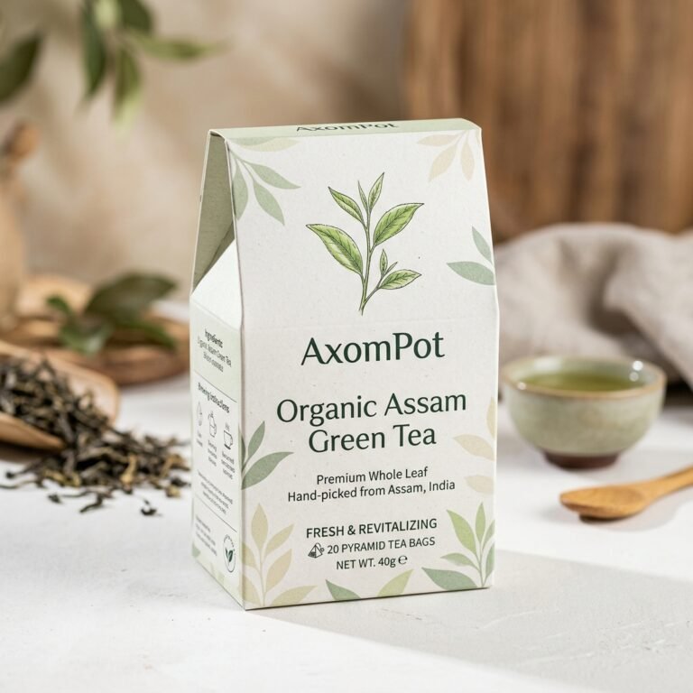 Organic Assam Green Tea (100g)